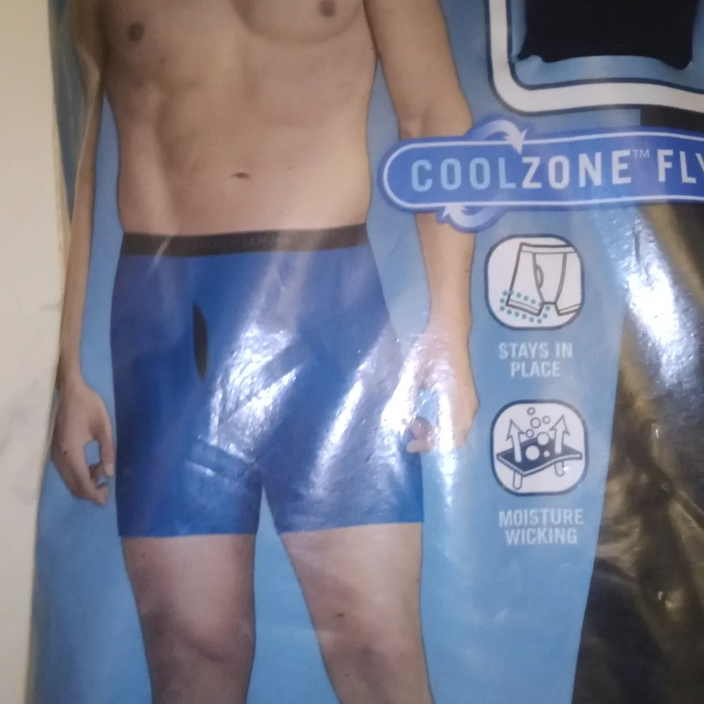 Men's Fruit Of The Loom Cotton Stretch Boxer Briefs 6 Pack